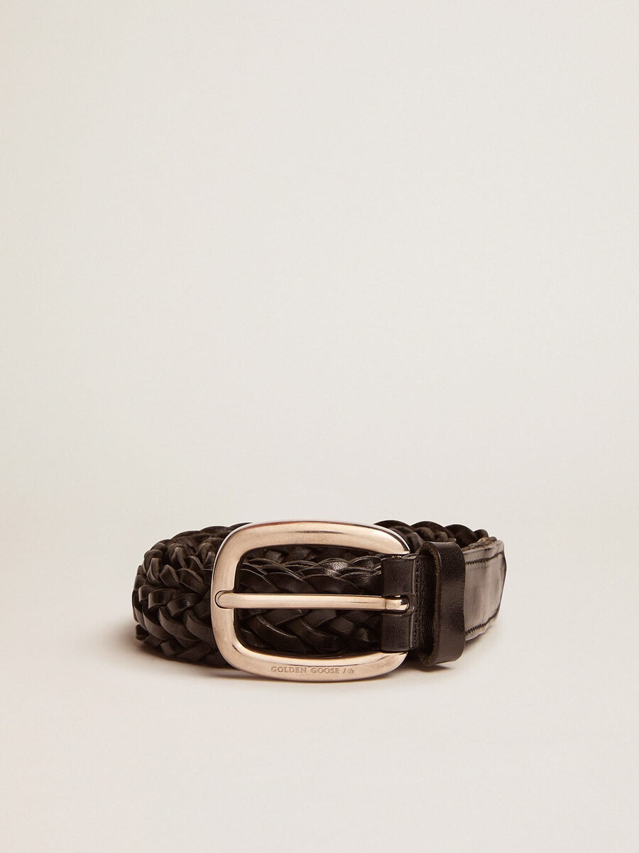 cinto masculino de couro preto
