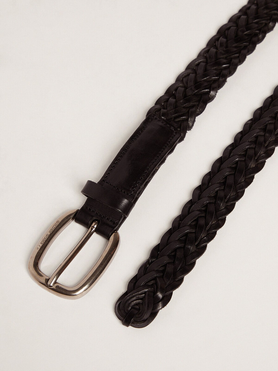 cinto masculino de couro preto