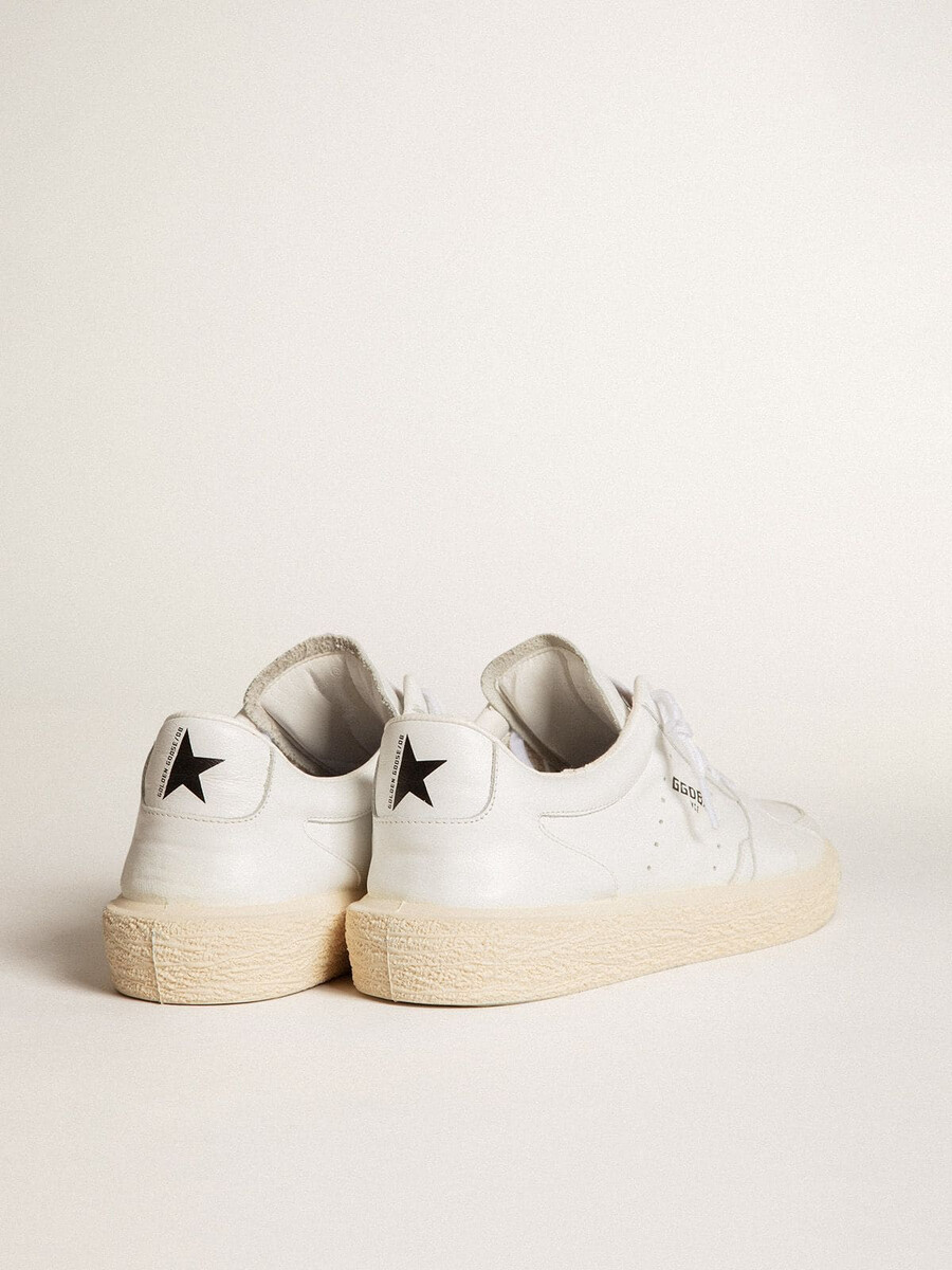 tenth star masculino em couro branco